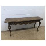 French Style Rectangular Sofa Table