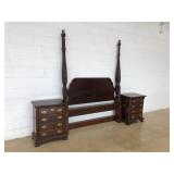 Mahogany 3pc. Colonial Bedroom Suite