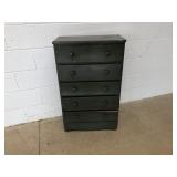 5-Drawer Painted Small Chest