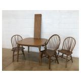 Oak 4 Pc. Dinette Set
