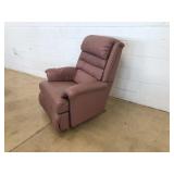 Leather Mauve Recliner