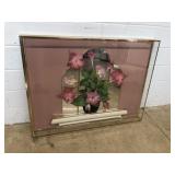 3-D Floral Picture