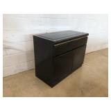 Black Lacquered Small Server