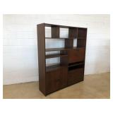 Mid Century Desk & Shelf Unit