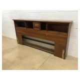 Cherry King Size Bookcase Headboard