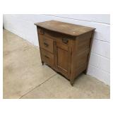 Oak Wash Stand