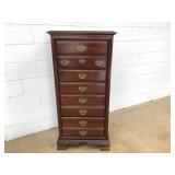 Mahogany 8-Drawer Lingerie Chest