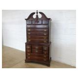 Mahogany Chest on Chest Dresser