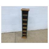 Wooden Handmade CD Shelf