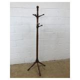 Oak Antique Clothes Tree