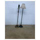 (2) Metal Floor Lamps