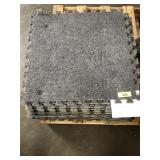 24 Pc. Interlocking Carpet Rubber Mats