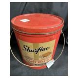 Shurfine Peanut Butter Tin