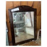 Wooden Framed Mirror