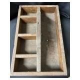 Wooden Utensil Tray