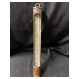 Early Brass Thermometer