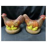 Cast Iron Chicken Form Door Stops