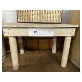 Paint Decorated Plant Stand