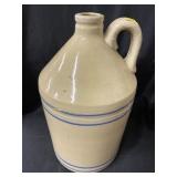 Blue Banded Jug Crock