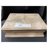 Primitive hinge Top Bureau Box