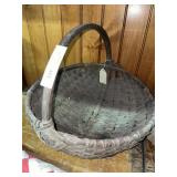 19th Century Split Oak Woven Basket