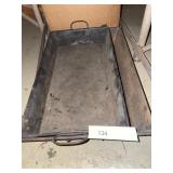 (2) Primitive Tin Pans