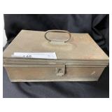 Early Tin Spice Box