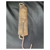 50lb. Brass Spring Scale