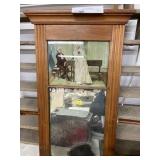 Reverse Painted Mirror