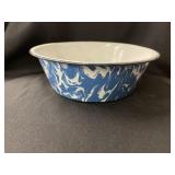 Blue Agateware Bowl