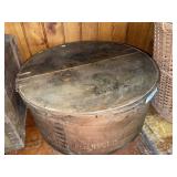 Wood Banded Storage Box