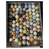 Vintage Agate Swirl Marbles