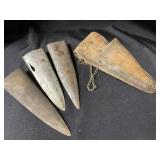 (3) Tobacco Spears with Pouch