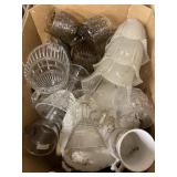 Glassware- Light Shades, Stemware, etc.