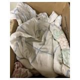 Linens- Bedspreads, Block Pattern Comforter