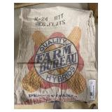 Vtg. Hooked Rug & Corn Seed Bag
