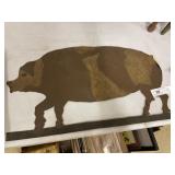 Sheet Metal Pig Cutout