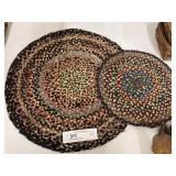 (2) Vintage Braided Pads