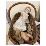 Vintage Dolls- Composition, Bisque, etc.
