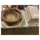 Baskets, Sewing Basket, etc.