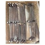 Folding Hat Racks w/ Porcelain Knobs