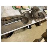 Enterprise Food Grinder, Ladles, Pan, etc.