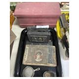 Contemporary Document Box, Oriental Bookends,