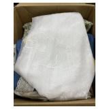 Box of Linens & Table Cloths