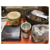 Tin Horn, Oval Tinwares, etc.