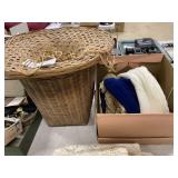 Waste Basket, Vintage Hats