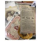 Photos, Ephemera, Public Sale Broadside, etc.