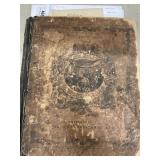 Early Mitchells 1852 School Atlas Book