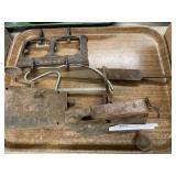 (2) Partial German Door Locks, Metalwares, etc.