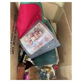 Christmas Tin Wall Hanging, Scrapbook, Toys, etc.